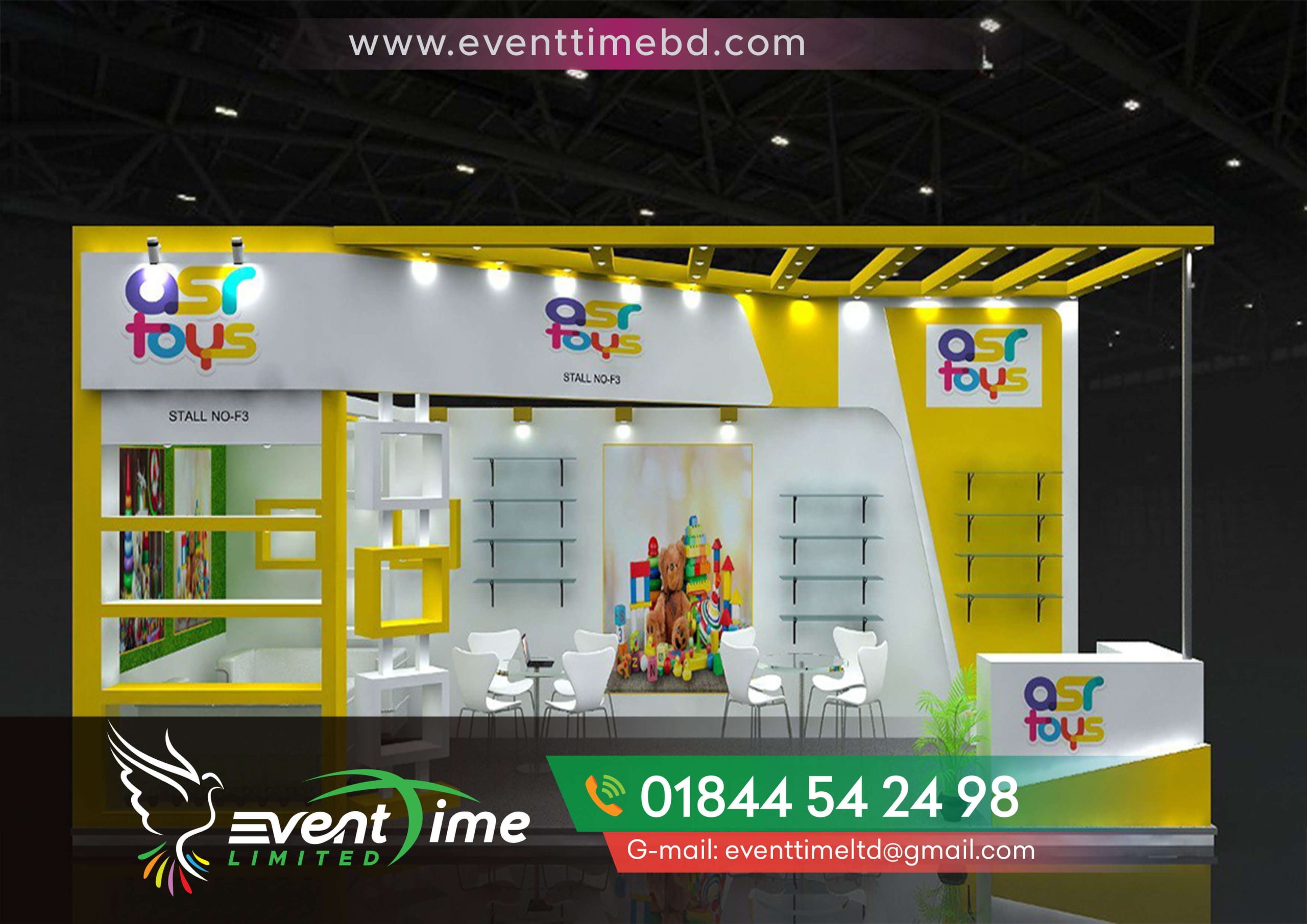 You are currently viewing 3D Exhibition stall design and Fair Stall fabrication Company Dhaka Bangladesh