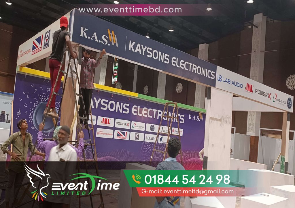 Best Exhibition stall in bangladesh convention centre