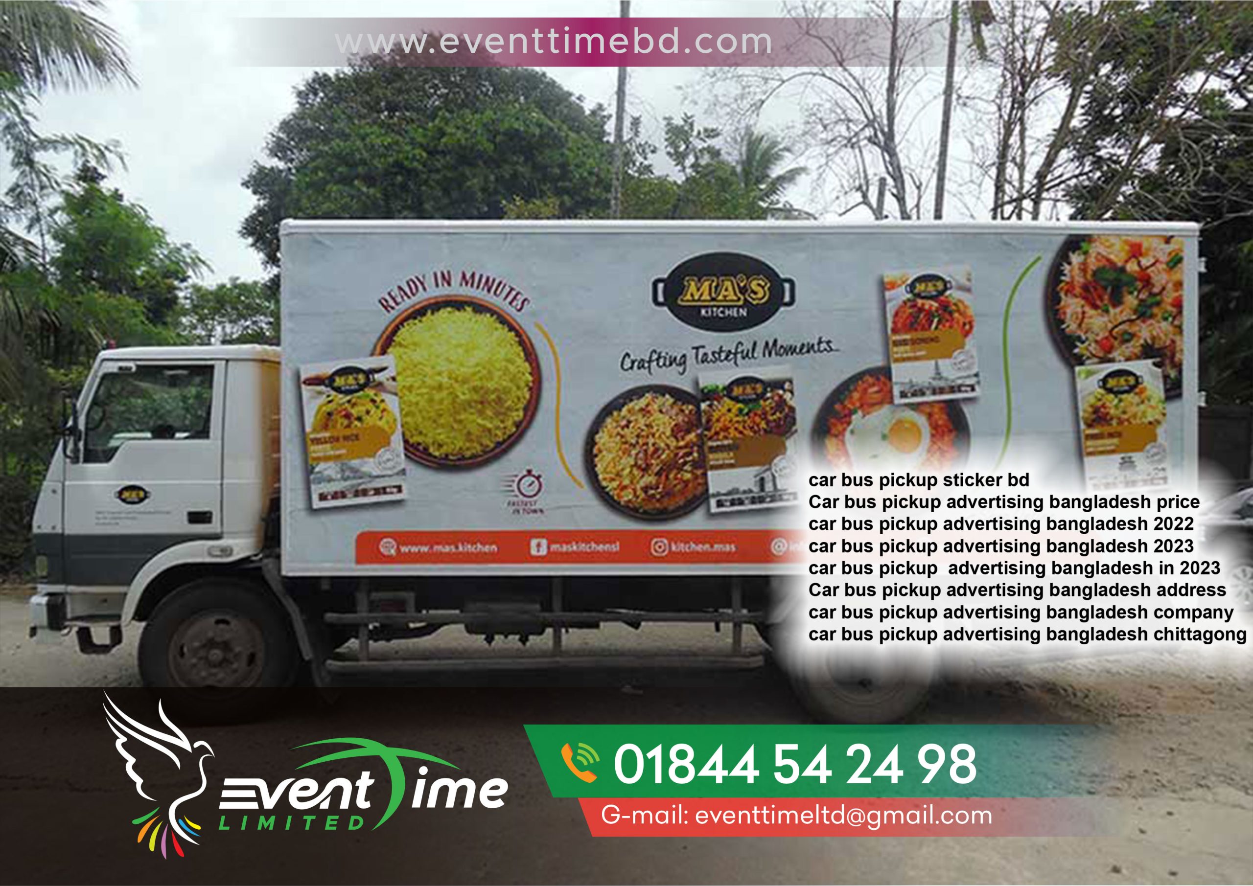 Read more about the article Car, Bus Pickup Sticker wrap Advertising Bangladesh