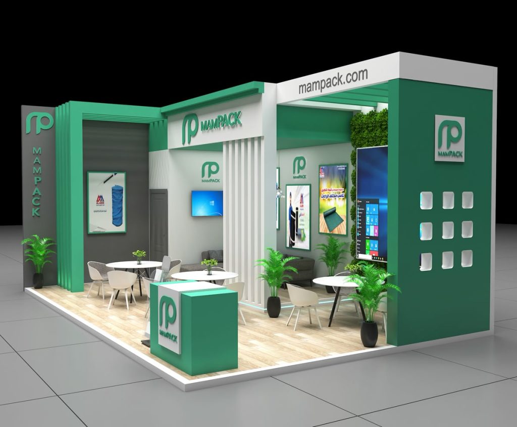 Interior design for exhibition stalls